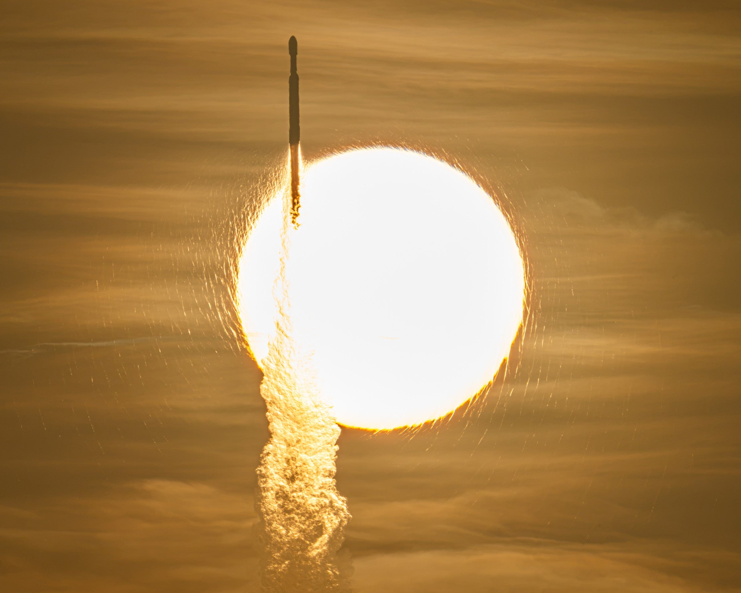 Falcon Heavy Transit