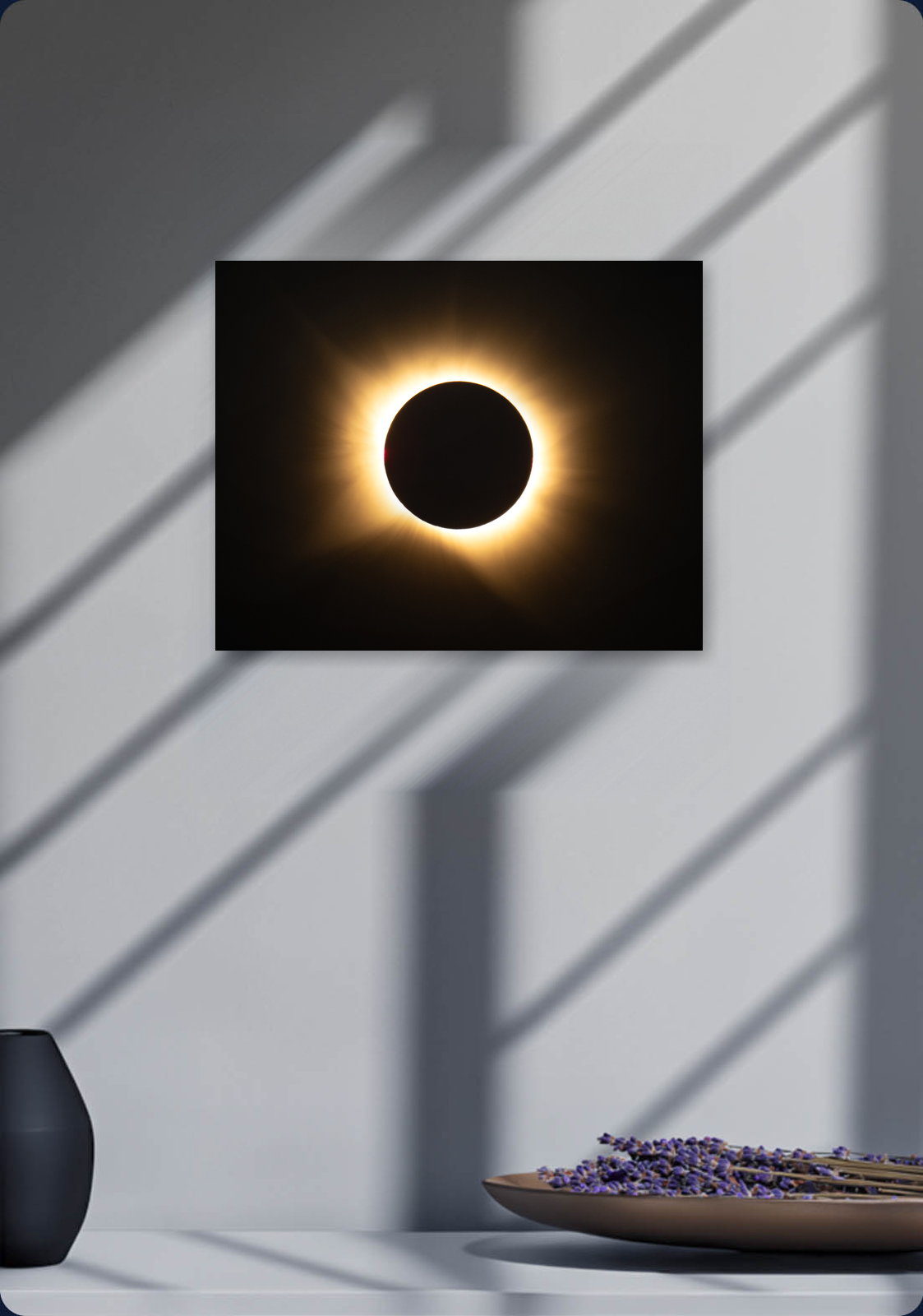 Totality on the wall